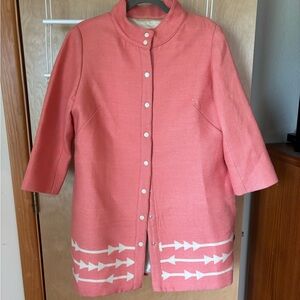 Anthropologie Lauren Moffatt “Eastward Dress Coat”